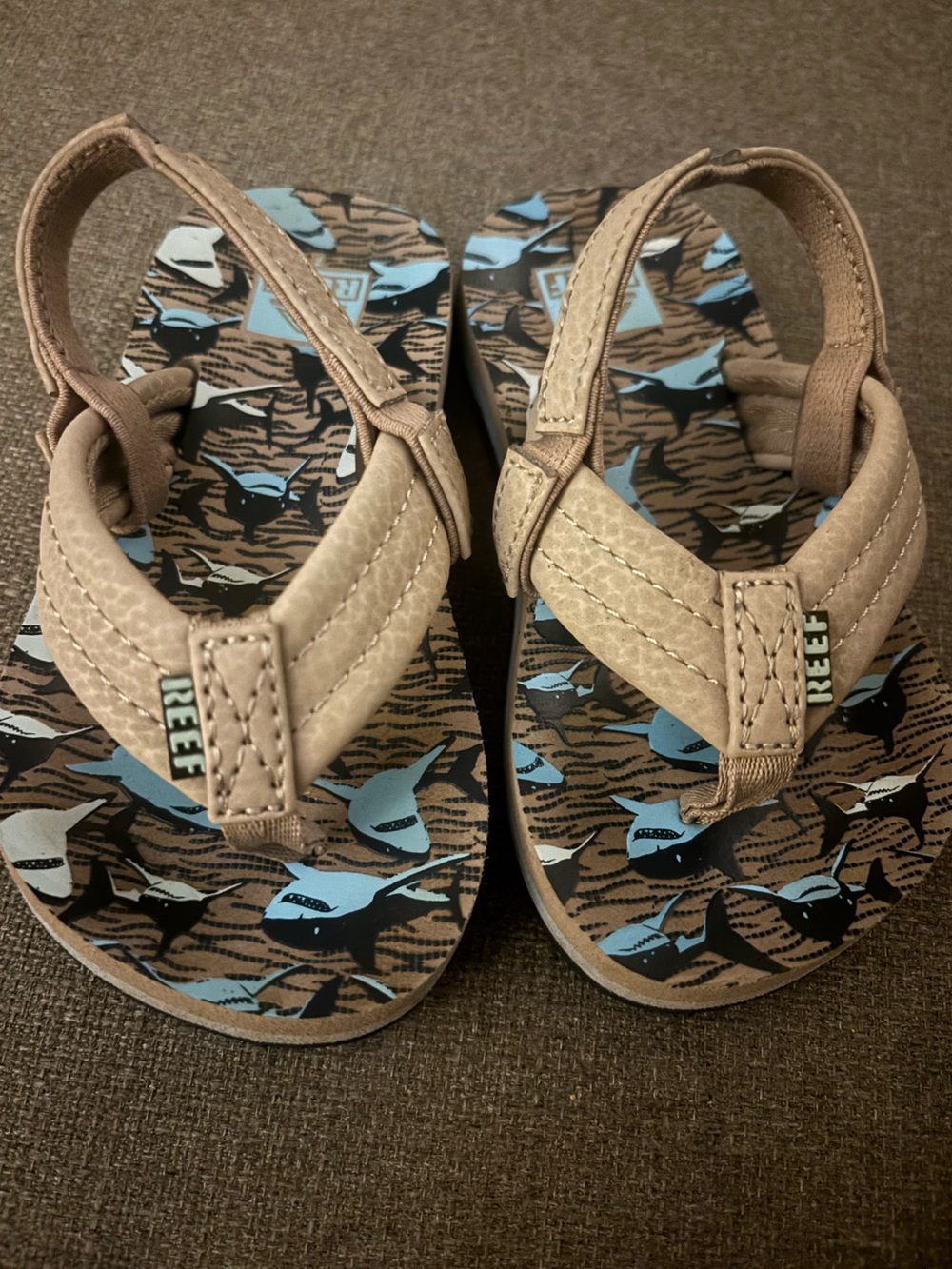 New! Reef sandals toddler 7